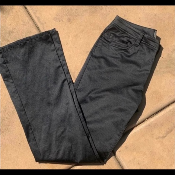 Chico’s Bootcut flared Jeans Black Sheen - Picture 5 of 6